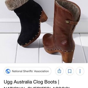 UGG Clog Boot with furry lining